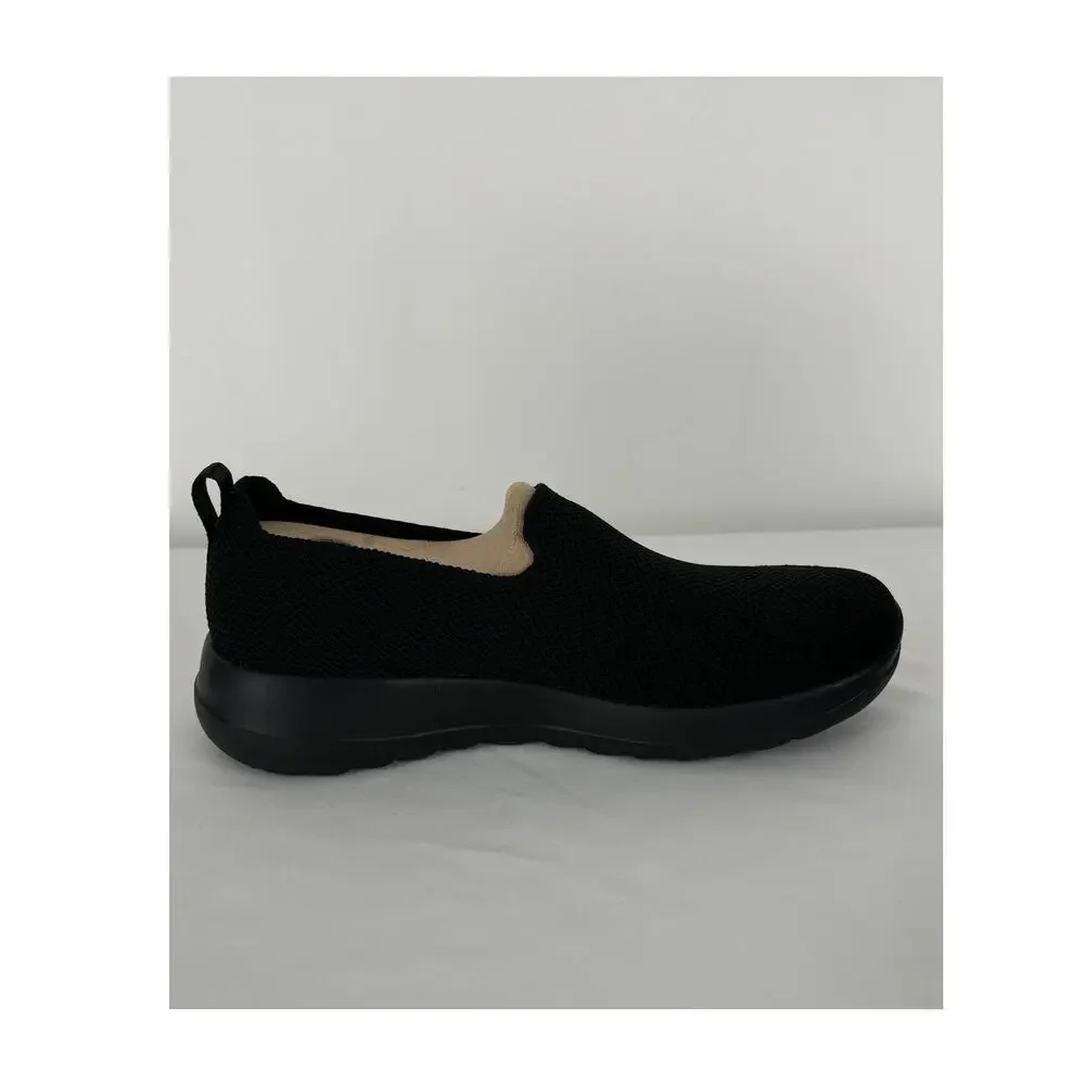 Skechers Womens Go Walk Joy Sensational Day Sneaker Shoe Size 7 Black New